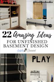 However, very few owners actually care about utilizing the the first idea for turning the unfinished basement is the man cave for the most of the time. 22 Amazing Ideas For Unfinished Basement Decor Joyfully Treasured