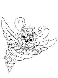 Paw patrol mighty pups skye for girls coloring pages printable and coloring book to print for free. Paw Patrol Mighty Pups Super Paws Ausmalbilder Novocom Top