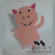 Papel E Display Porco Personagem Da Serie Little Baby Bum Fica Em Pe Na Mesa 100 Scrap Altura De Aproximadamente 20cm Gostou Entre Em Contato E Agora Com Link Rapido