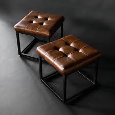 We did not find results for: Tufted Leather And Steel Square Bench Ottoman 17 X17 X17 Housatonic Trading Co