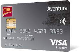 You will get all details about your monthly bill. Aventura Visa Credit Cards Cibc