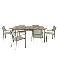 Maybe you would like to learn more about one of these? Akoa Metal 6 Seater Dining Set Diy At B Q