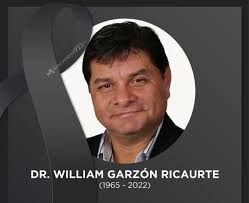 🔴El Dr. William Garzón Ricaurte, murió. En el ámbito profesional fue  director del Hospital Dr. Gustavo Domínguez, presidente de la Clínica de  Especialidades Médicas Santo Domingo y gerente de SIRDSA. En el