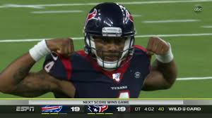 Scorigami is a concept thought up by jon bois. Deshaun Watson Unreal Game Winning Ot Drive Bills Vs Texans Nfl Youtube
