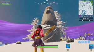 Fortnite season 11 head statue road trip gaming challenges seasons stone youtube painting. Fortnite Stone Head Statue Drift Painted Burger Head Dinosaur Locations Dot Esports