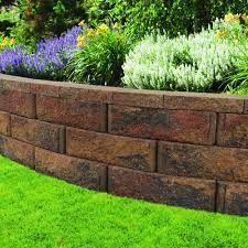 Mendez landscaping brick pavers, woodstock, illinois. 5 1 2 X 18 Lakewood Xl Retaining Wall Block At Menards