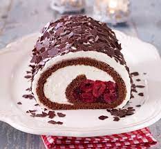 schwarzwalder kirsch rolle rezept kuchen und torten backen rouladen kuchen