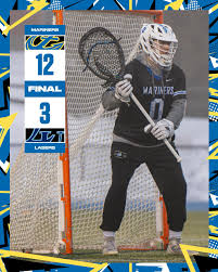 Congratulations to Junior Midfielder Brendan Reddington (Wallingford,  Conn.) for scoring his 100th career point in today's 20-10 NAC win over  SUNY Canton. Reddington becomes the 16th player in program history to reach