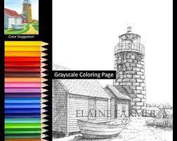 It breaks up the distant lod, shows wave movement on the distant water, and gives an illusion of water depth Lighthouse Coloring Etsy