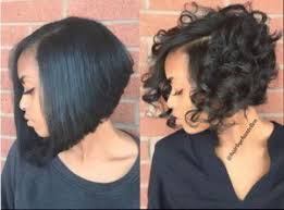 A skilled stylist will layer it properly on the back so that it looks chic and trendy; Short Bob Hairstyles For Black Women Curly Weave Hairstyles Hair Long Hair Styles