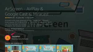 From your favorite movies to the latest tv shows, from music streaming to live tv, these firestick apps bring all to you with a touch of the button. Amazon Fire Tv Stick So Sendet Ihr Inhalte Via Airplay An Den Fernseher Netzwelt