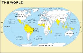 An infrared north east pacific ocean color animated satellite loop, covering the east pacific ocean, hawaii, western us, and western canada. World Map With Cocoa Producers Cacao Beans Arctic Ocean Best Beans