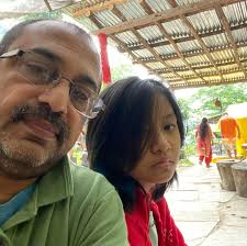 Kullu-Manali-Naggar-Roreich gallery-waterfall/vacation with Sarah &susan