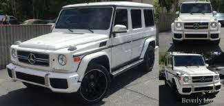 2003 Mercedes Benz G500 G63 White On Gray For Sale Beverly Motors Inc Glendale Auto Leasing And Sales New Car Le Mercedes Benz G500 Mercedes Benz Mercedes