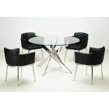 Inexpensive round glass dining tables. Round Glass Top Dining Sets Ideas On Foter