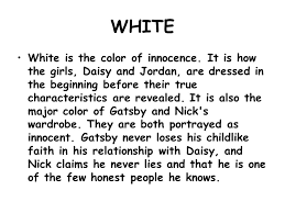 Color symbolism in art and anthropology refers to the use of color as a symbol in various cultures.there is great diversity in the use of colors and their associations between cultures and even within the same culture in different time periods. What Do The Colors Symbolize In The Great Gatsby