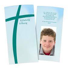 Liebe eltern, nächstes jahr wird in unserer pfarreiengemeinschaft wieder die firmung gefeiert. Einladungskarte Zur Firmung Mit Dynamisch Fotografiertem Kreuz