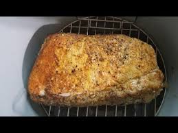 Lightly spray the meat with olive oil and season generously with salt, pepper and rosemary. 5 Ninja Foodi Pork Loin Pressure Cooker Youtube Pressure Cooker Pork Loin Pressure Cooker Pork Pork Loin Recipes
