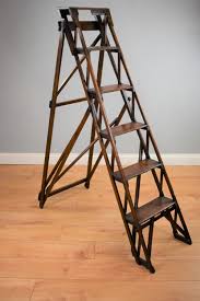Keylite timber wooden loft ladder,trapdoor & hatch various sizes. Antique Ladders The Uk S Largest Antiques Website