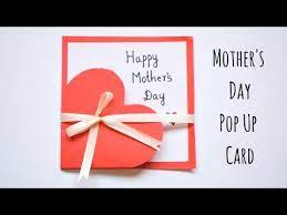 These mother's day printable cards are easy to print, fun to color, and no one will ever know you used a printable template for a card for mom! Easy Beautiful Mothers Day Card Handmade Greeting Card Cute Ideas For Mothers Day Youtube