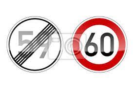 Gestalte mit diesen kostenlosen vorlagen schnell und einfach einladungen, gutscheine, schilder und glückwunschkarten zum selbstausdrucken. Verkehrszeichen V2 Geburtstag 59 60 I Fototapete Fototapeten Rund 59 60 Myloview De