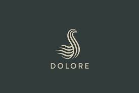 Black And White Brand Wave Logo Premium Wave Line Bird Logo Design Bird Logo Design Logo Design Bird Logos
