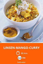 Linsen Mango Curry Rezept In 2020 Curry Eintopfe Vegetarisch Vegetarische Gerichte