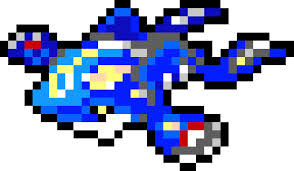 Pixel Art Kyogre