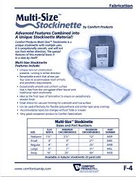 Multi Size Stockinette Comfort Products Inc
