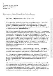 Isso irá ajudar o leitor a conhecer o assunto da sua carta rapidamente; File Amicus Curiae Rhc 163334 Pdf Wikimedia Commons