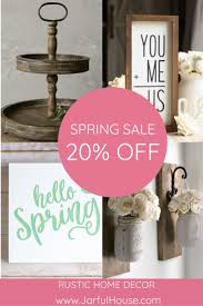 Save 20 Off On All Home Decor In Our Shop Table Decor Wall Decor And More All Handmade And Made With Home Homedecor Spring Home Decor Decor Home Decor Sale