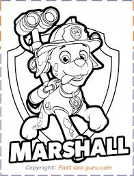 Paw patrol free printable coloring pages for kids. Printable Paw Patrol Marshall Coloring Pages Free Kids Coloring Pages Printable