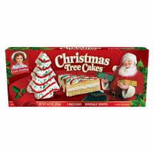 One christmas tree cake contains just 190 calories, so it's basically a diet food. Little Debbie Vanilla Christmas Tree Snack Cakes 5 Ct 1 72 Oz Food 4 Less