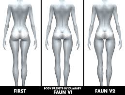I hope you enjoy them as much as i enjoyed making them. Download First Faun Long Legs V1 V2 New Body Presets