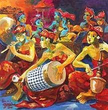 Alat musik ini adalah alat musik tradisional yang terbuat dari bahan bambu. Gunawan Bagea Gamelan Bali 2015 Mutualart