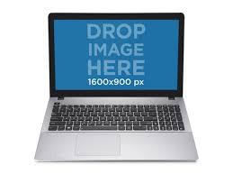 Placeit Pc Png Mockup Of Silver Laptop Over Transparent Background Transparent Background Mockup Laptop