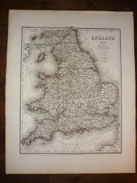 Browse photos and videos of wales. England Und Wales Von Landkarten England 1867 Antiquariat Diderot