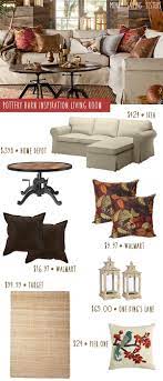 Pottery Barn Knockoff Fall Living Room On A Budget Pottery Barn Inspired Living Room Fall Living Room Pottery Barn Living Room