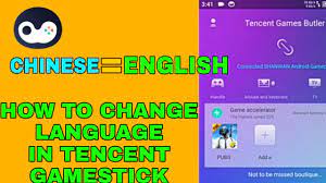 The gaming buddy provides a number of tweaks that may not be available on certain mobile devices. How To Change Language In Tencent Gamestick Tech With Faraz