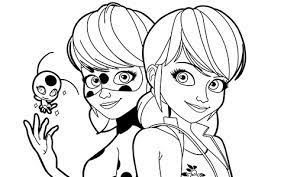 125k.) this 'miraculous ladybug coloring pages tikki and marinette' is for individual and noncommercial use only, the copyright belongs to their respective creatures or owners. Miraculous Ladybug New Coloring Pages Youloveit Com