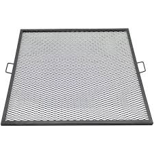 Fascinating large grill grates for fire pits fire pit pinterest. Sunnydaze Decor 40 In X Marks Black Steel Square Fire Pit Cooking Grill Grate Kf Sm40 The Home Depot