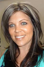 Platinum Transition Grey Highlights Gray Hair Highlights Gray Hair Growing Out Blending Gray Hair