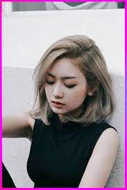 Cute Shoulder Length Thick Brown Hairstyles For Asian Womens With Round Face In 2020 Hair Styles Asian Hair Asian Short Hair