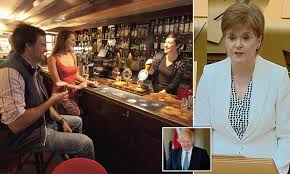 First minister of scotland, @thesnp leader and msp for glasgow southside. So When Will Pubs Reopen Nicola Sturgeon Says Scottish Hospitality Firms Will Stay Shut Into July Daily Mail Online