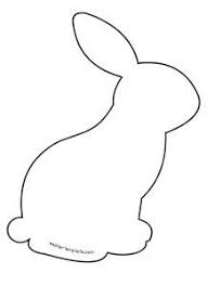 Bunny Outline Easter Bunny Template Jpg Bunny Templates Easter Bunny Template Bunny Emoji