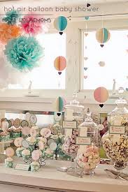 It involves some ikea hacking but is really quite simple! Hot Air Balloon Baby Shower Real Housemoms