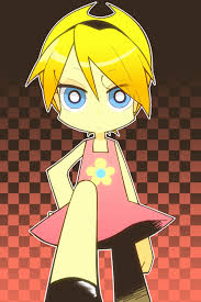 Safebooru Blonde Hair Blue Eyes Cartoon Network Checkered Checkered Background Hairband Haku Le Hand On Hip Hips Man Anime American Cartoons Cartoon As Anime