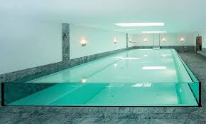 Schwimmbecken Aus Glas Hallenbader Luxusschwimmbader Schwimmbad Designs