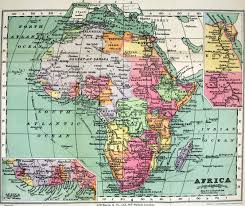 Where i have mentioned all the countries of africa and location of countries. Old Maps Of Africa To Print For Free Picture Box Blue