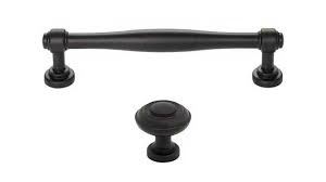 Our skilled american craftsmen have over 600 years of combined experience transforming solid brass bars into beautiful home accents. Flat Black Finish Ulster Series Decorative Hardware Suite Regent S Park Collection Decorative Hardware Cabinet Door Shutter Window Hardware Kitchen Bath Accessories